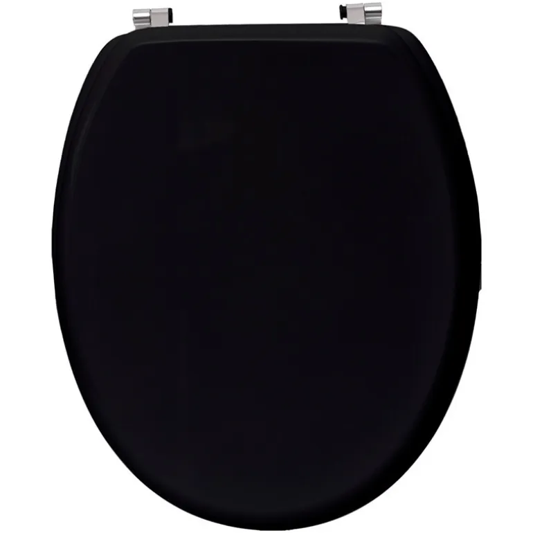 Abattant wc mdf 18 pouces noir