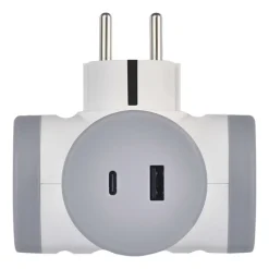Adaptateur 2 prises usb a+c