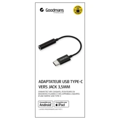 Adaptateur type c to jack