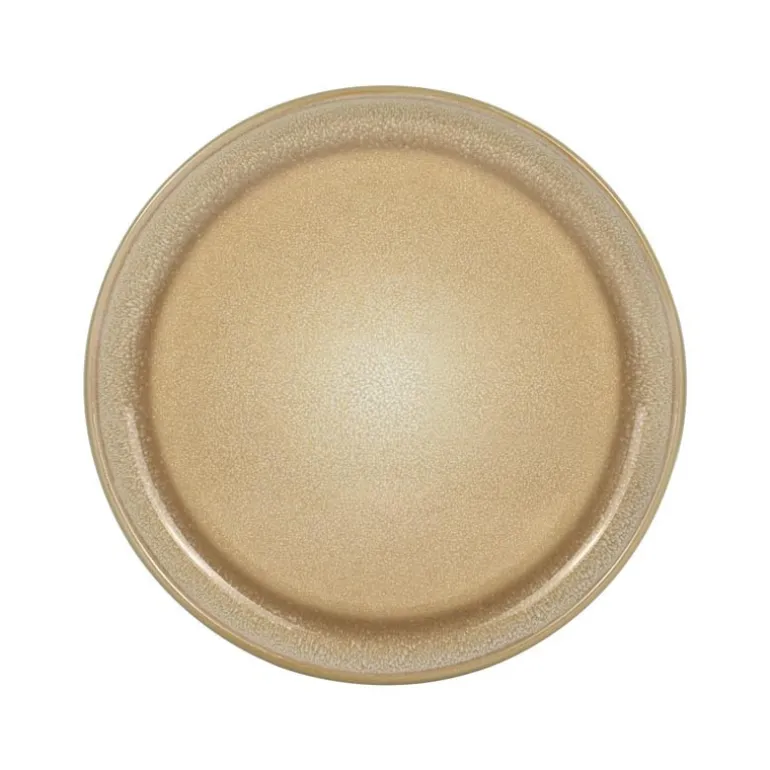Assiette a dessert beige