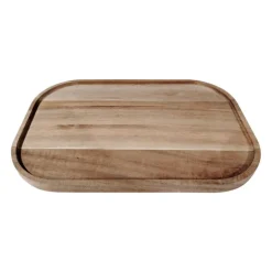 Assiette de presentation acacia