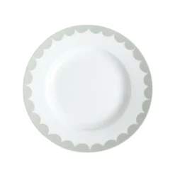 Assiette dessert lisere cotele