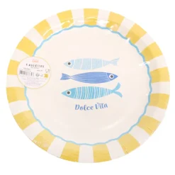 Assiette jetable d26cm x6