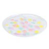 Assiette plastique d22cm x4 colo