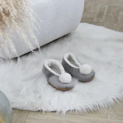 Ballerines sherpa femme