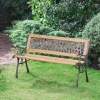 Banc en bois decore verona