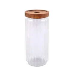 Bocal verre acacia 750ml