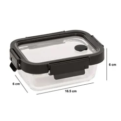 Boite en verre clipeat 0.37l