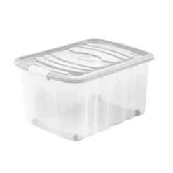 Boite plastique a roulette 45l