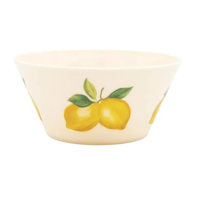Bol plastique d15cm citron