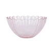 Bol plastique d15cm fleur rose