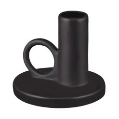 Bougeoir noir