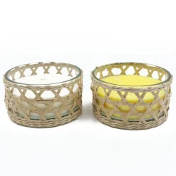 Bougie citronnelle pot en verre