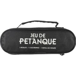 Boule de petanque avec etui