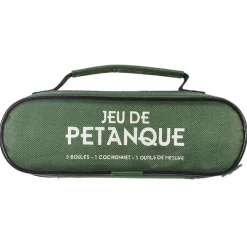 Boule de petanque avec etui