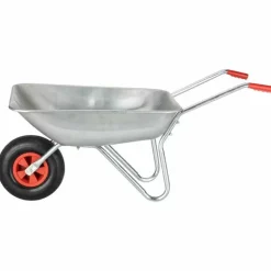 Brouette metal acier galva 65l