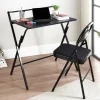 Bureau pliant noir