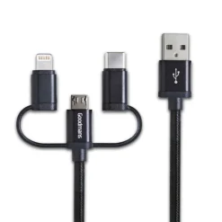 Cable usb universel 3 en 1 2m