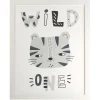 Cadre image wild bleu
