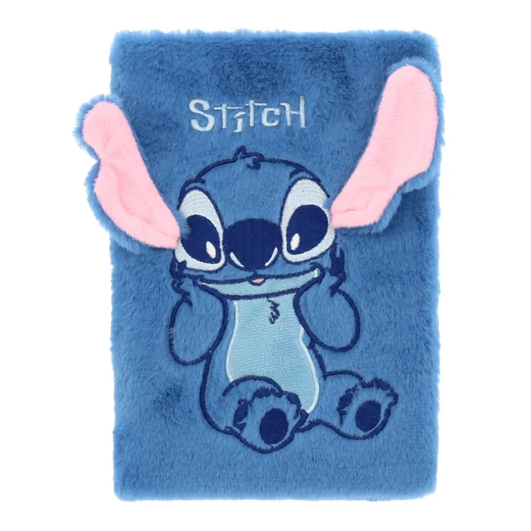 Cahier peluche stitch