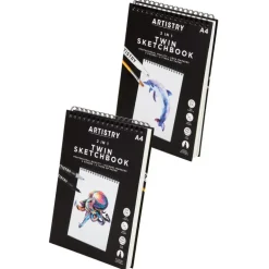 Carnet croquis a4 2en1