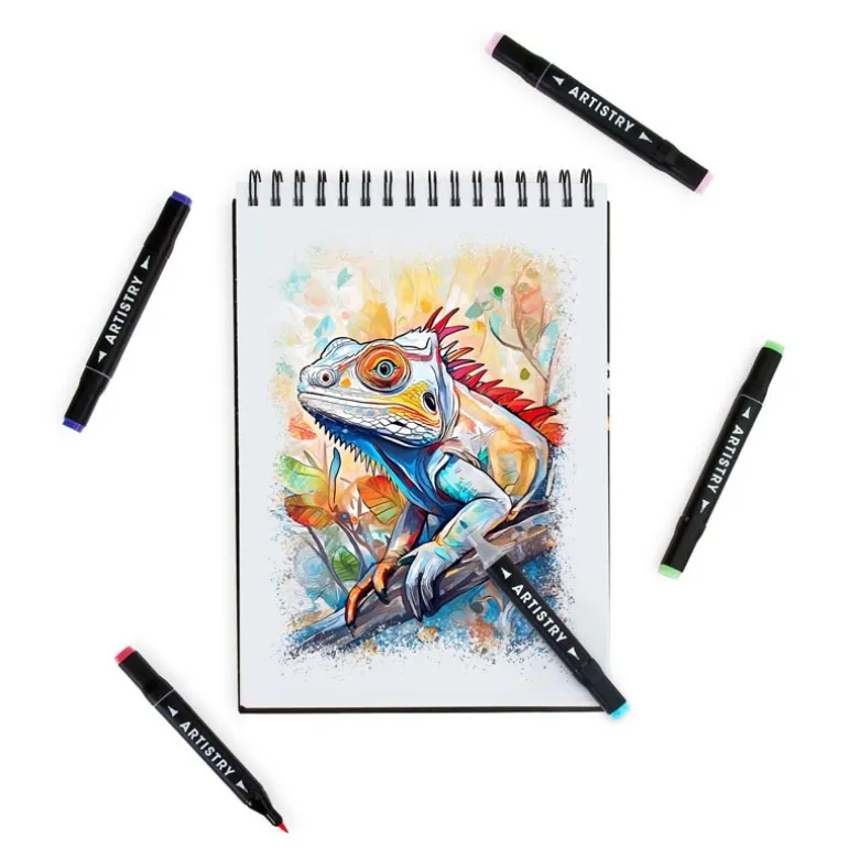 Carnet croquis a4 2en1