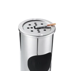 Cendrier poubelle metal 56cm