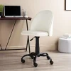 Chaise de bureau creme