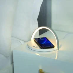 Chargeur qi avec lumiere