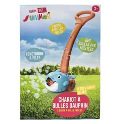 Chariot a bulles dauphin electri
