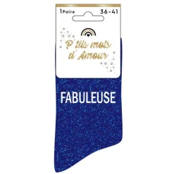 Chaussettes et tennis paillettes
