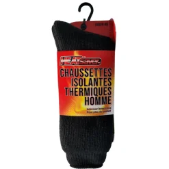 Chaussette thermale homme unie