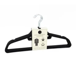 Cintres x8 velours noir