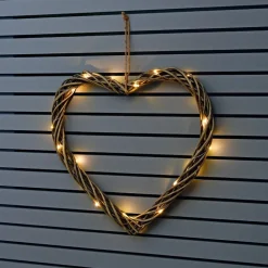 Coeur osier solaire lumineux