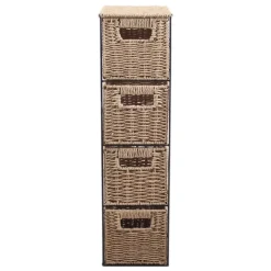 Colonne rangement 4 paniers