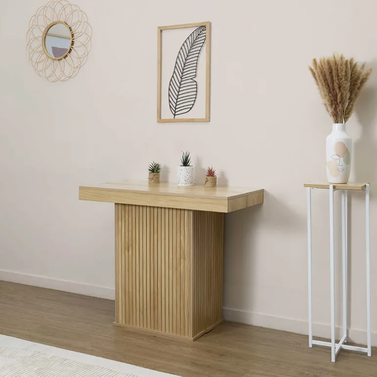 Console extensible en table