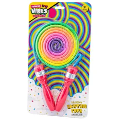 Corde a sauter arc-en-ciel
