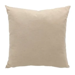 Coussin boho 45x45cm taupe