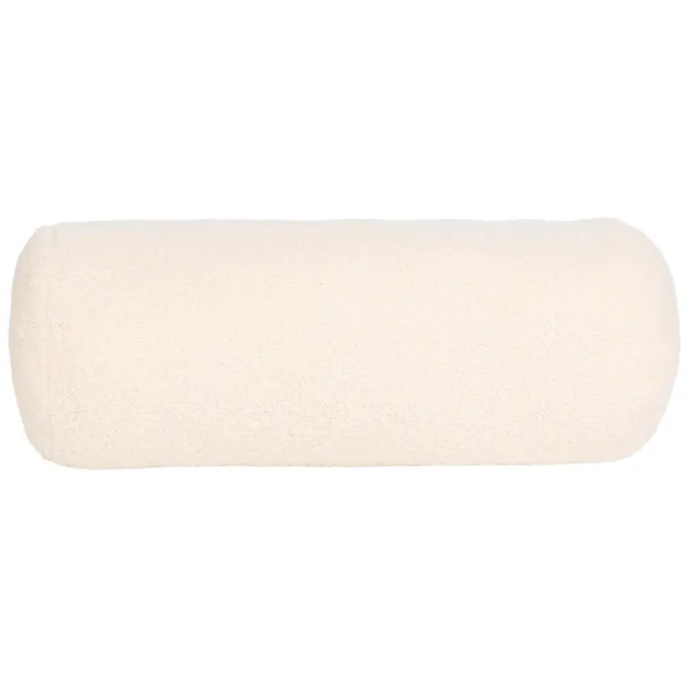 Coussin bouclette ivoire 38x15