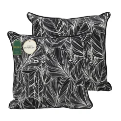 Coussin carre tropical 43x43cm n