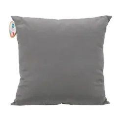 Coussin carre uni 45x45cm anthra