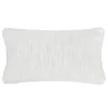 Coussin desert 20x35cm blanc