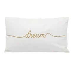 Coussin dream 30x50cm blanc