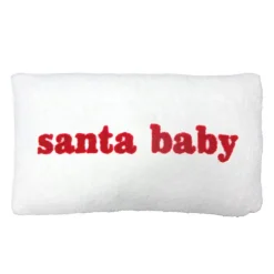 Coussin santa baby 30x50cm