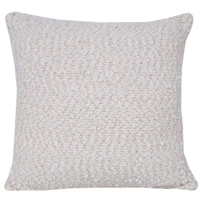 Coussin snowflake creme 45x45cm