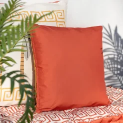 Coussin uni deperlant 45x45cm oc
