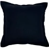 Coussin uni 38x38cm noir