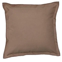 Coussin uni 38x38cm rose