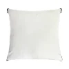 Coussin velours 60x60cm creme po