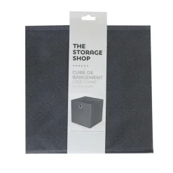 Cube de rangement gris chine